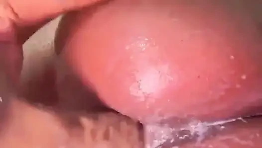 Seksi büyük memeli zenci amcığını sert sikiyor