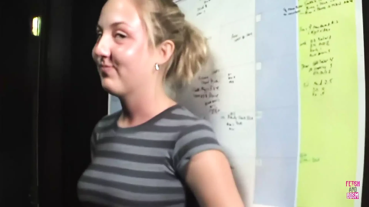 Slutty Blonde Finally Shows the Guy Her Extraordinary Handjob and Blowjob Skills