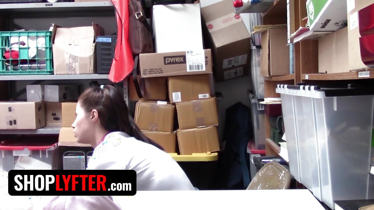 Shoplyfter - This Beautiful Teen Will Be Sorry for Trying to Steal From Justin Magnum's Store