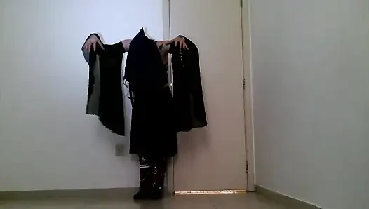 My freak way being a scare sensual gothic girl