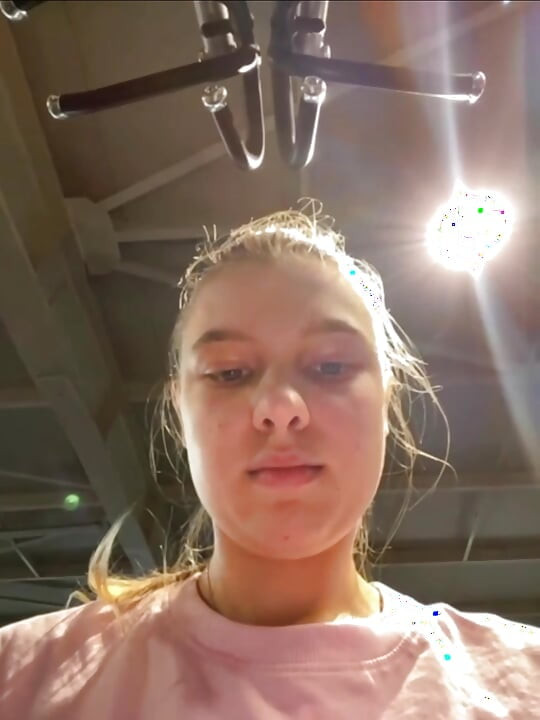 Jucielussie workout in the gym