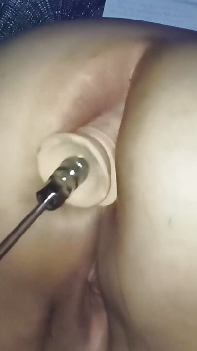 Disfrutando de una polla de 7 pulgadas