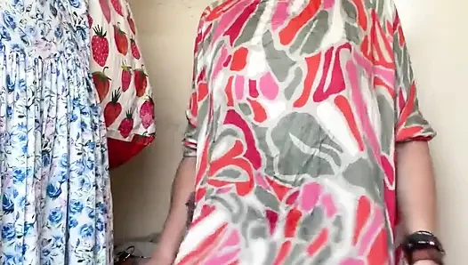 Sexy, Toned, Girl-next-door Is Like Goldilocks Trying on New Clothes!