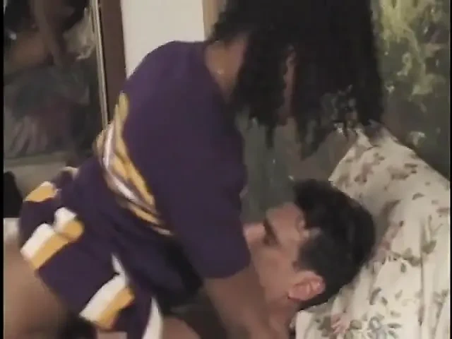 Black teen has sex with white stud then gets facial