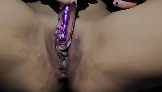 Selamat ulang tahun - mereka nyepong dildo untukku dan aku akhirnya nyepong kontolku