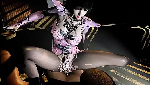 3D Verführung glow: hintern-königin entsteht - 3D-animation hentai
