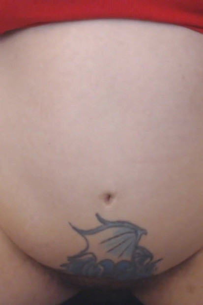 Wackeln, drücken, großen bauch