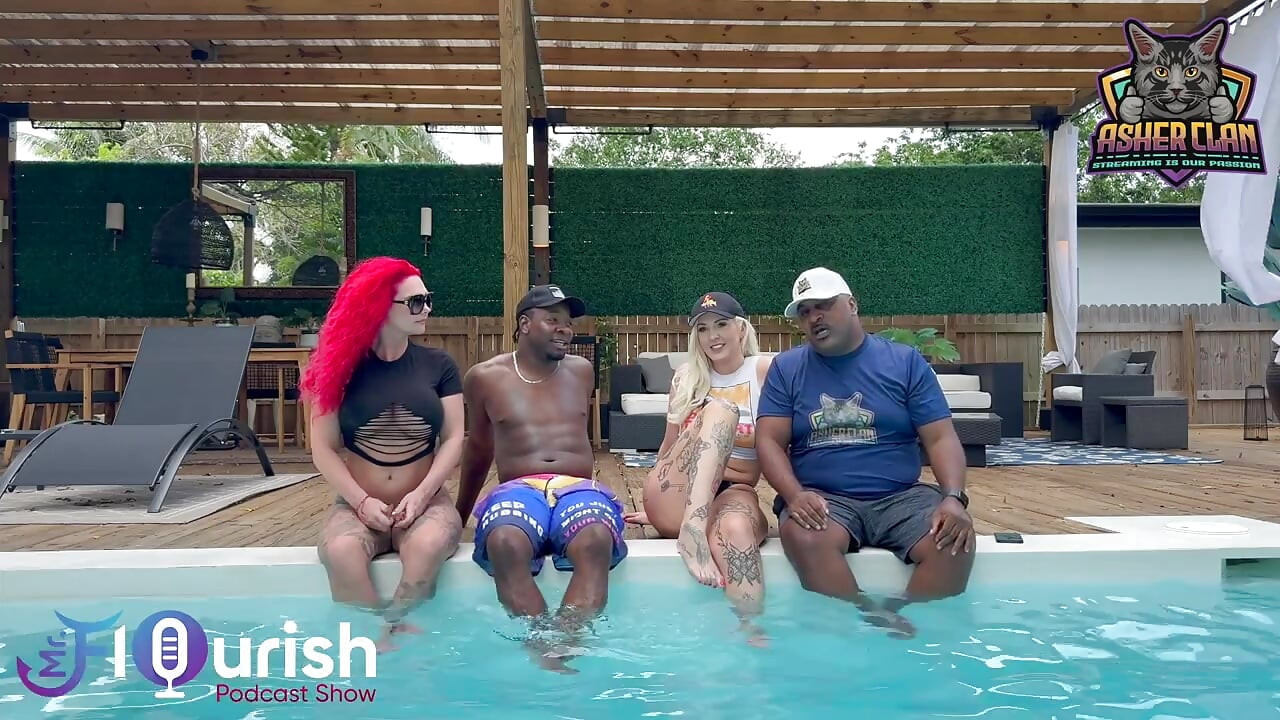 Mrflourish Podcast with Guest Roxi Keogh, Gigi Patsy and Datjguy in Florida