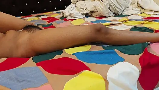 Enjoying sex with Desi girlfriend out door