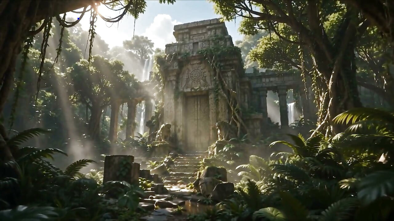 Temple of the Forbidden Huntress - Remake - Ai Video