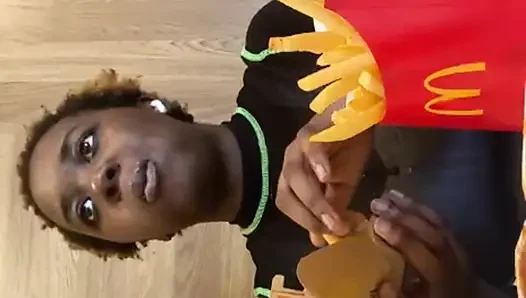 Public McDonald’s Mukbang