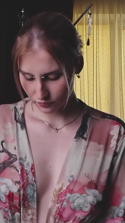 Emotional moment from "Look into my eyes while I smoke"