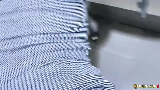 JohnTronX - Sweet public POV sex before getting to my room