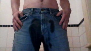 Molhando meu jeans desesperado