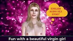 Cerita seks audio bahasa Inggris - keseruan sama gadis perawan - cerita audio erotis