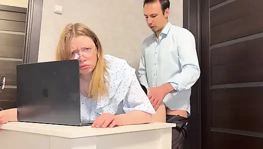 Shy Assistant Wedgie Bully Humping Session