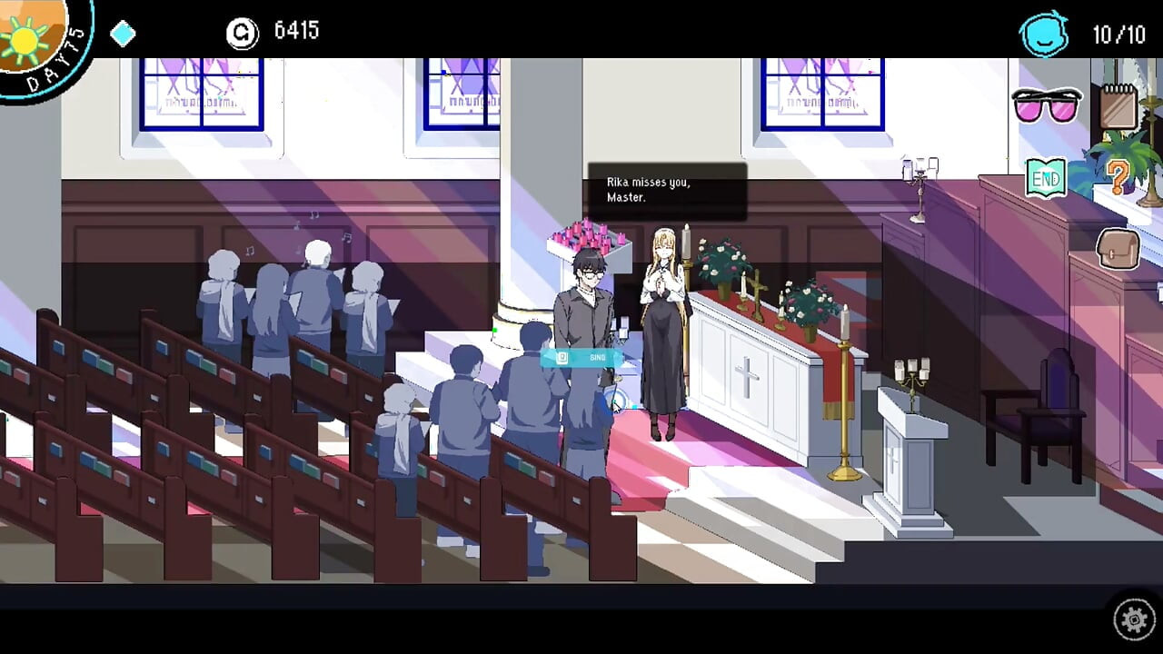 Hentai Game - Church Hentai Sex Scenes (Rika The Lewd Nun Heroine) - The Censor