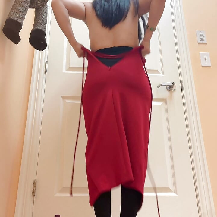 Culo perfecto como un hermoso cuerpo de Hana
