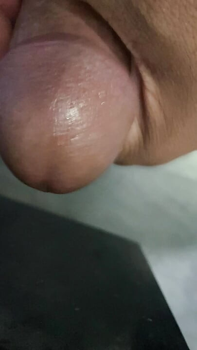 I was alone in the tolet and the monster inside me was getting hard and it wanted to release the slimy stuff in it