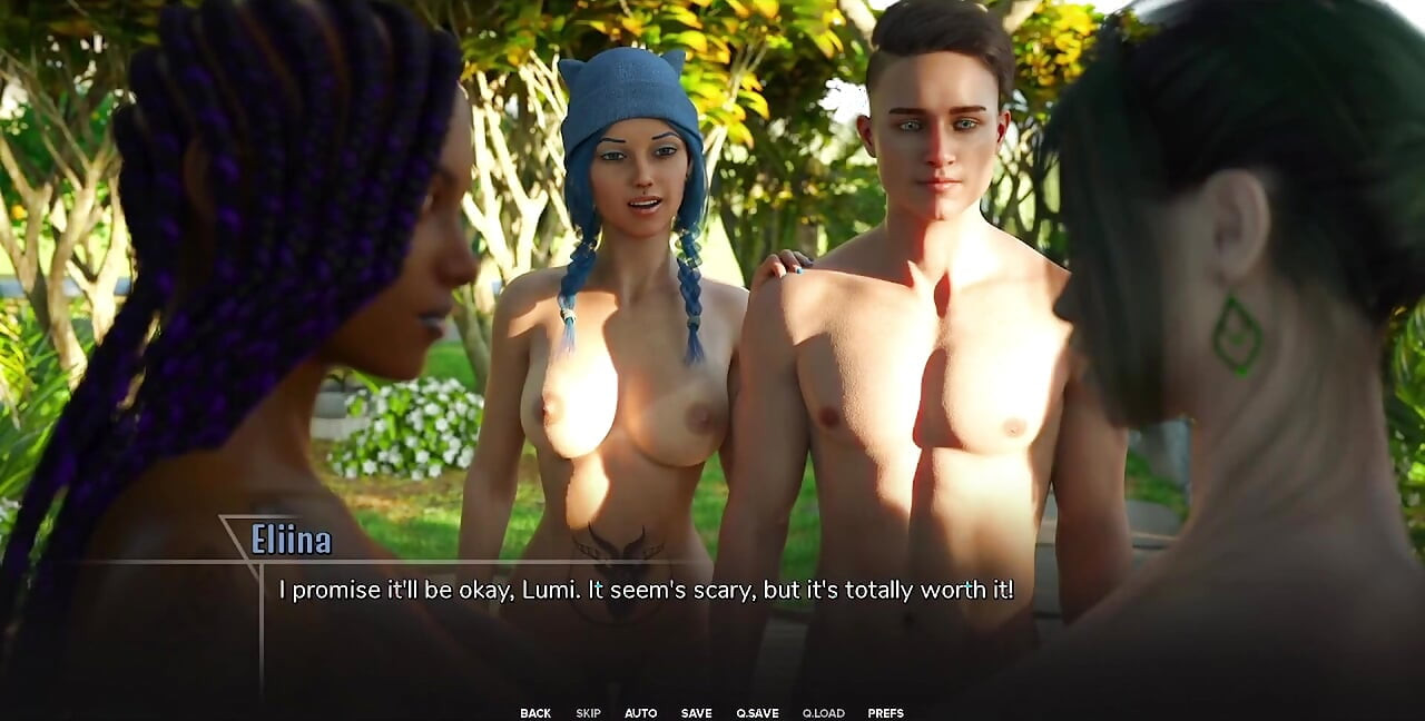 Taboo University - Big Titty Emo College Girl Gets Conforted by Busty Black Girl with Tattoos