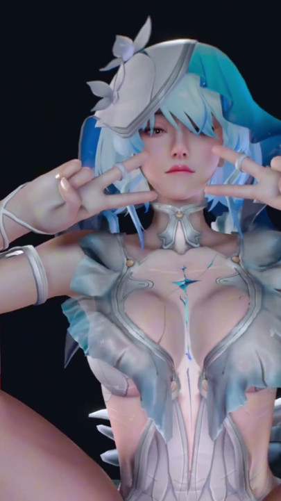 Shorekeeper Strip - 3D VR Hentai Sex Animation by VirtualHeaven | Clip 1