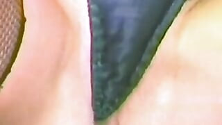 Vana gets her panties wet