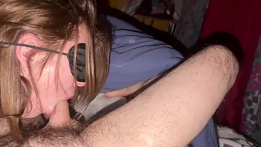 The best compilation of blowjobs and ejaculations in the mouth, she loves to suck a good cock