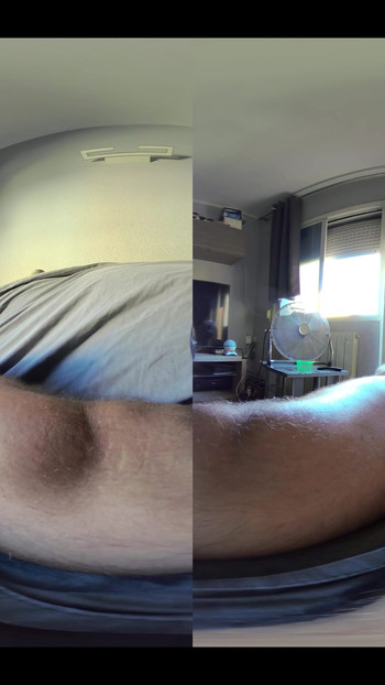 Emotional moment from "VR 8K POV Teaser - Subtitled Dirty Talk Masturbation on the Couch - Full VR on OF, FH and FanCentro"