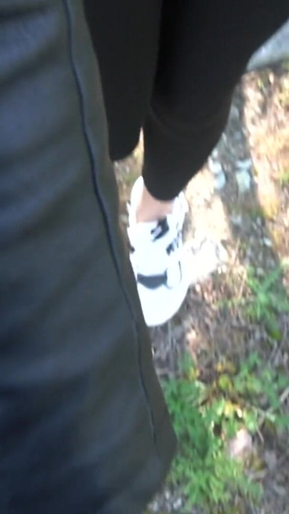 IN THE PARK! Follow me, I'll suck your dick. | Clip 1