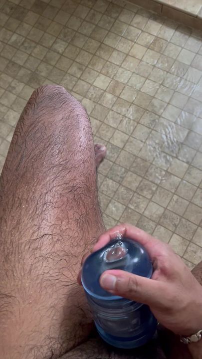 Intense horny cum spray after intense edging