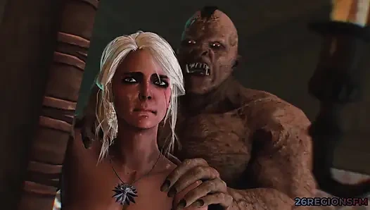 Ciri Vs Orc Cube Of Desires