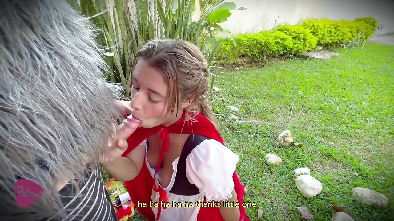 Little Red Riding Hood Was Lost in the Woods and Was Made to Suck Cock by the Big Bad Wolf