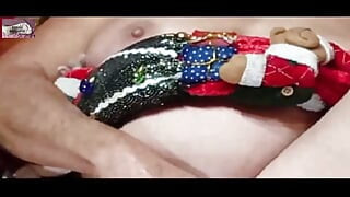 Stepmother Christmas Caresses Herself at Christmas 2025 - 5