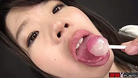 Pov: ako maeda, lidahnya yang tebal nggak tahan lagi sama air liur di mulutnya