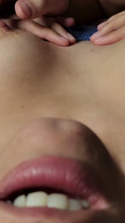 Sexy MILF moans while her nipples are sucked | Clip 3