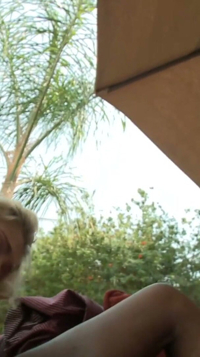 Black guys get to fuck two blondes by the pool | Clip 1