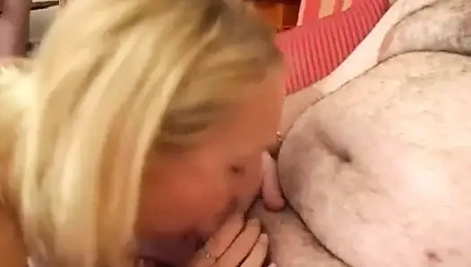 Blonde and Brunettes Cumshot Group Sex Party