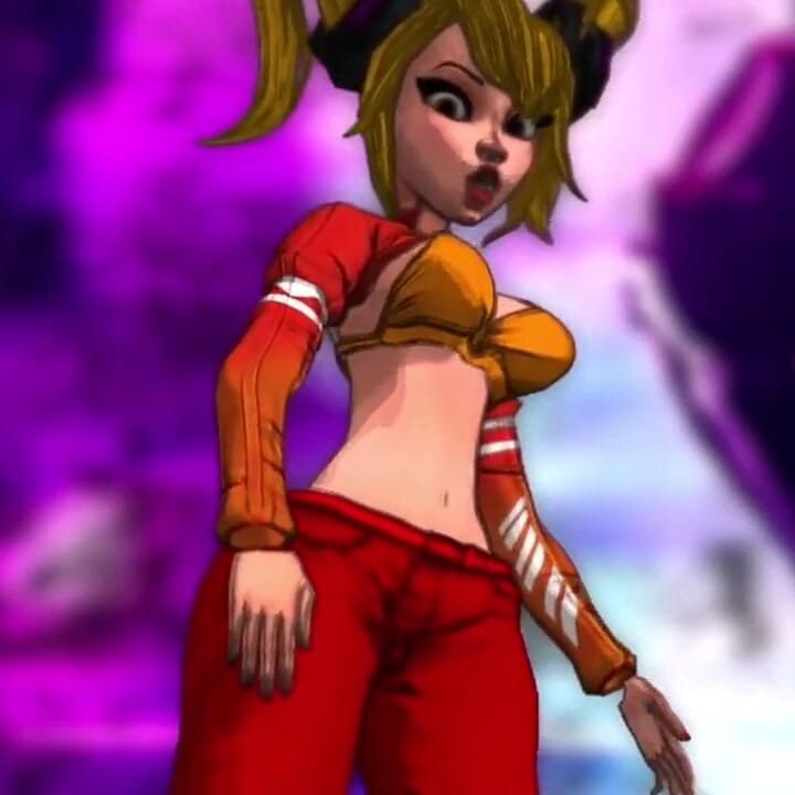 3D 카툰 모델 달콤한 달콤한 브랜디의 날씬한 두께의 매력적인 엉덩이를 맛보세요