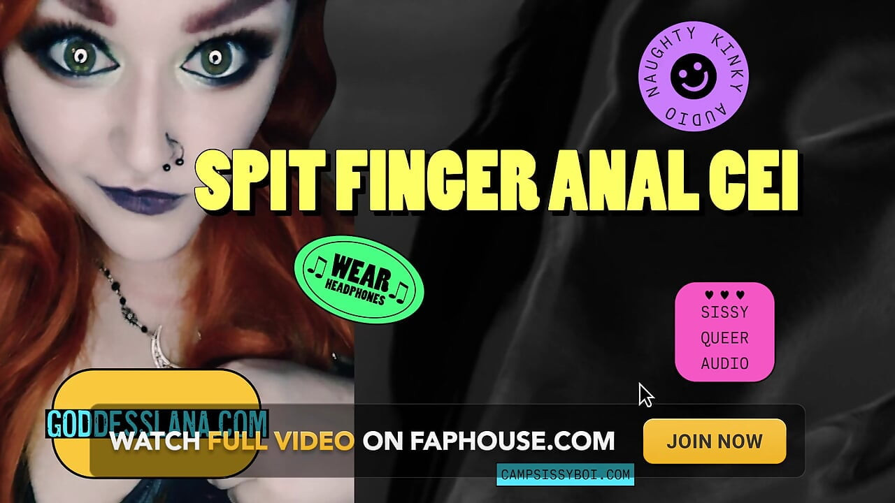Camp Sissy Boi bemutatja a Spit Finger anális CEI-t