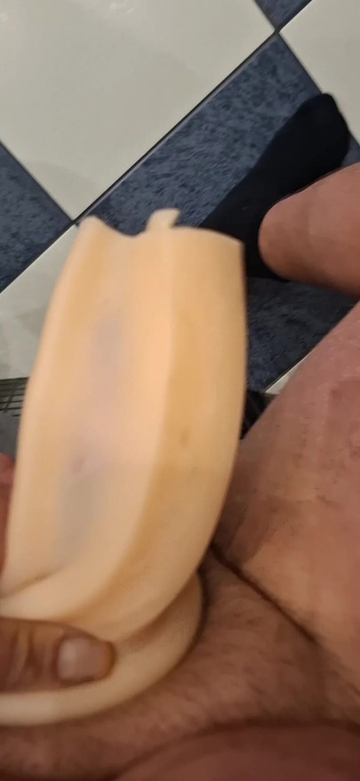 Pekerjaan hend orgasme berakhir sperma schot besar