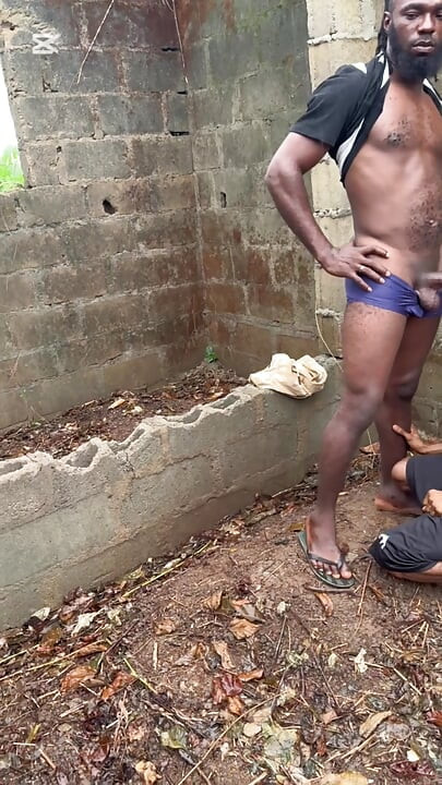 BBC Daddy Fucks Black Twink Outdoors