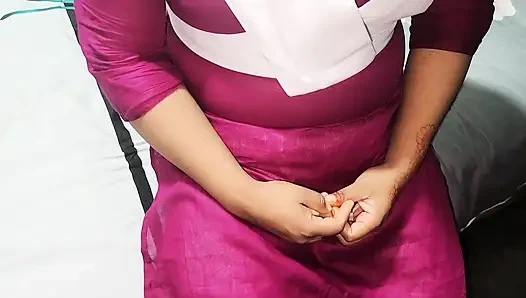 stepCousin caught watching a movie with her boyfriend and fucked part 01