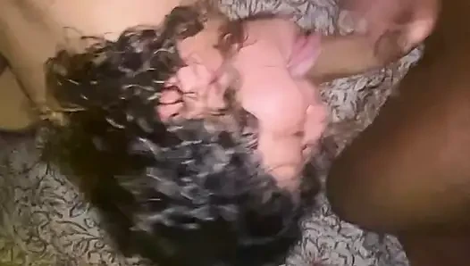Pregnant Latina Takes Two BBC