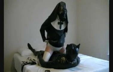 Nun and Puppy Play