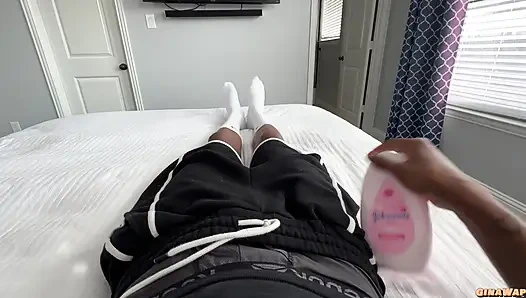 Oda arkadaşımın sevimli ve utangaç kız arkadaşını siktim