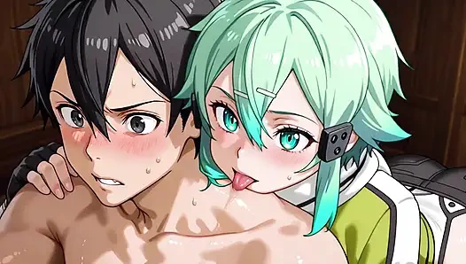 Kirito x Shino (SAO)