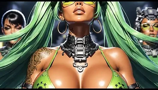 Video musik seksi, animasi ai