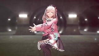 MMD R-18, anime, filles qui dansent, clip sexy 255