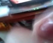 Me masturbating cum shot 2
