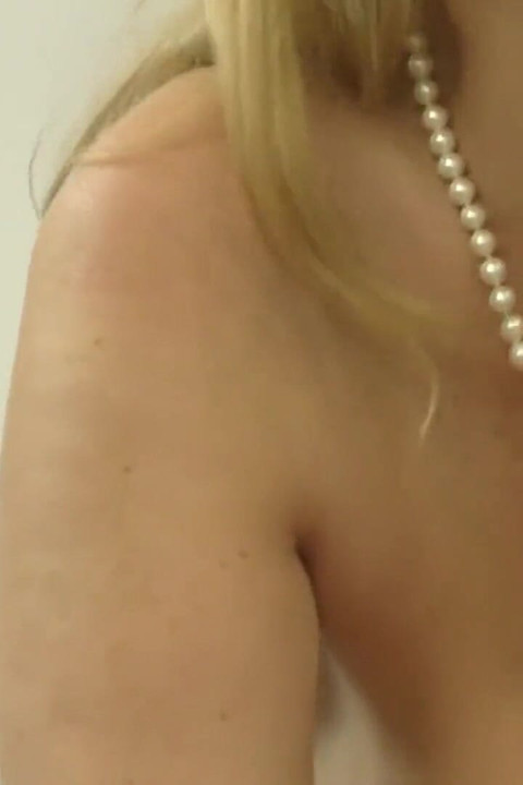 Blonde Slut Squirted on Tits